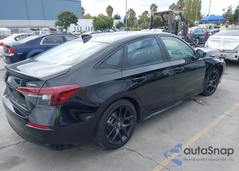 2025 Honda Civic Hybrid Sport/Sport Touring from USA, damaged, VIN 2HGFE4F83SH333678